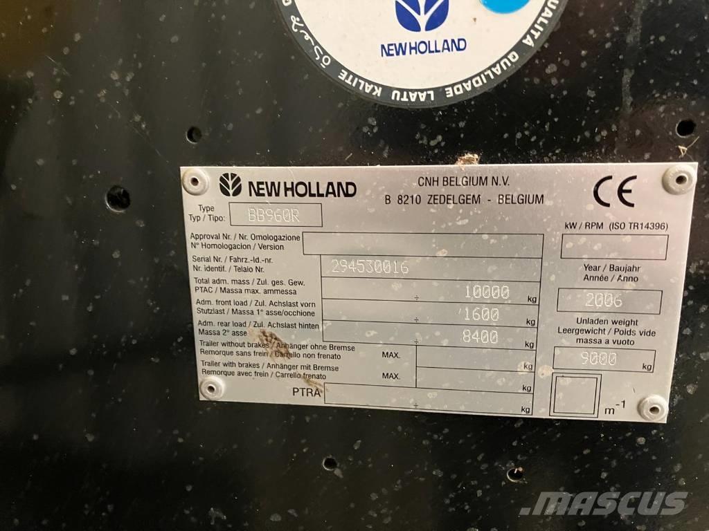 New Holland BB960A Empacadoras cuadradas