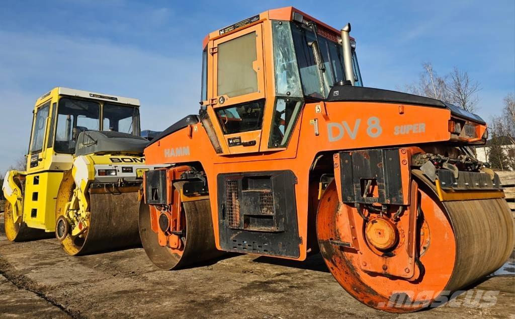 Hamm DV 8.42 Super Rodillos de doble tambor
