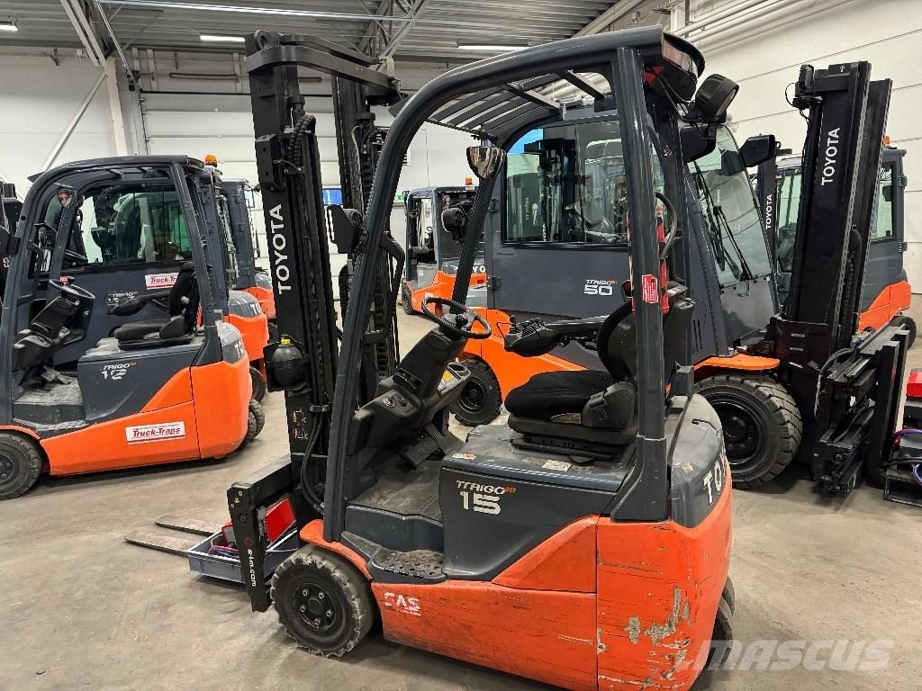 Toyota 8FBE15T Carretillas de horquilla eléctrica