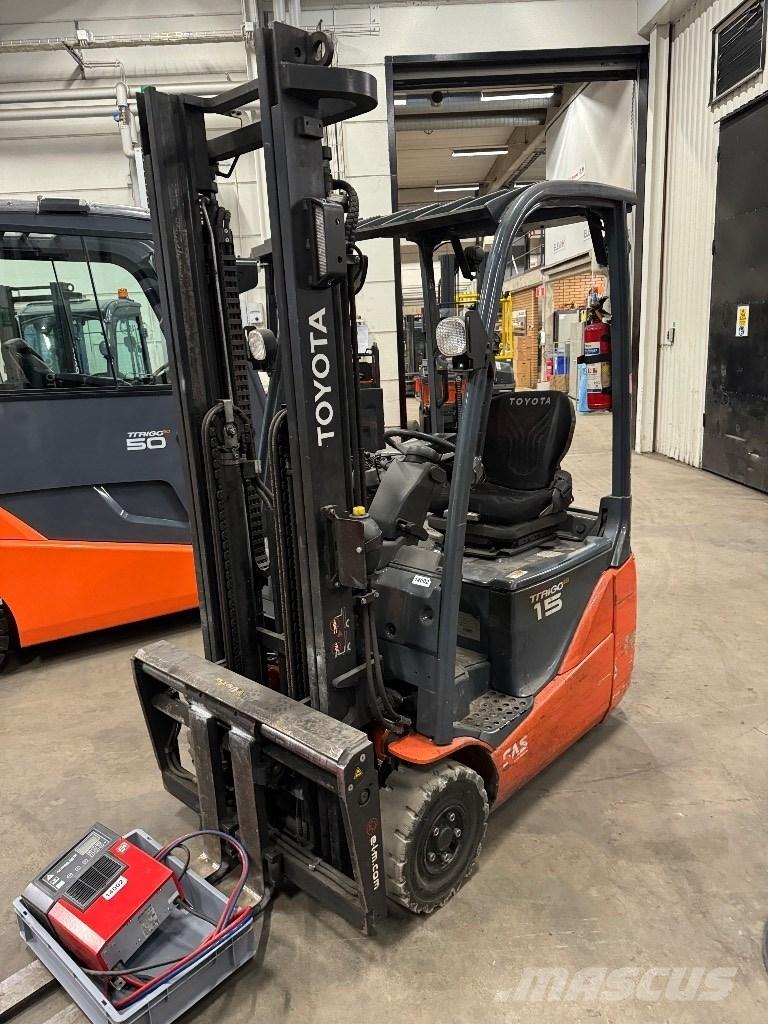 Toyota 8FBE15T Carretillas de horquilla eléctrica