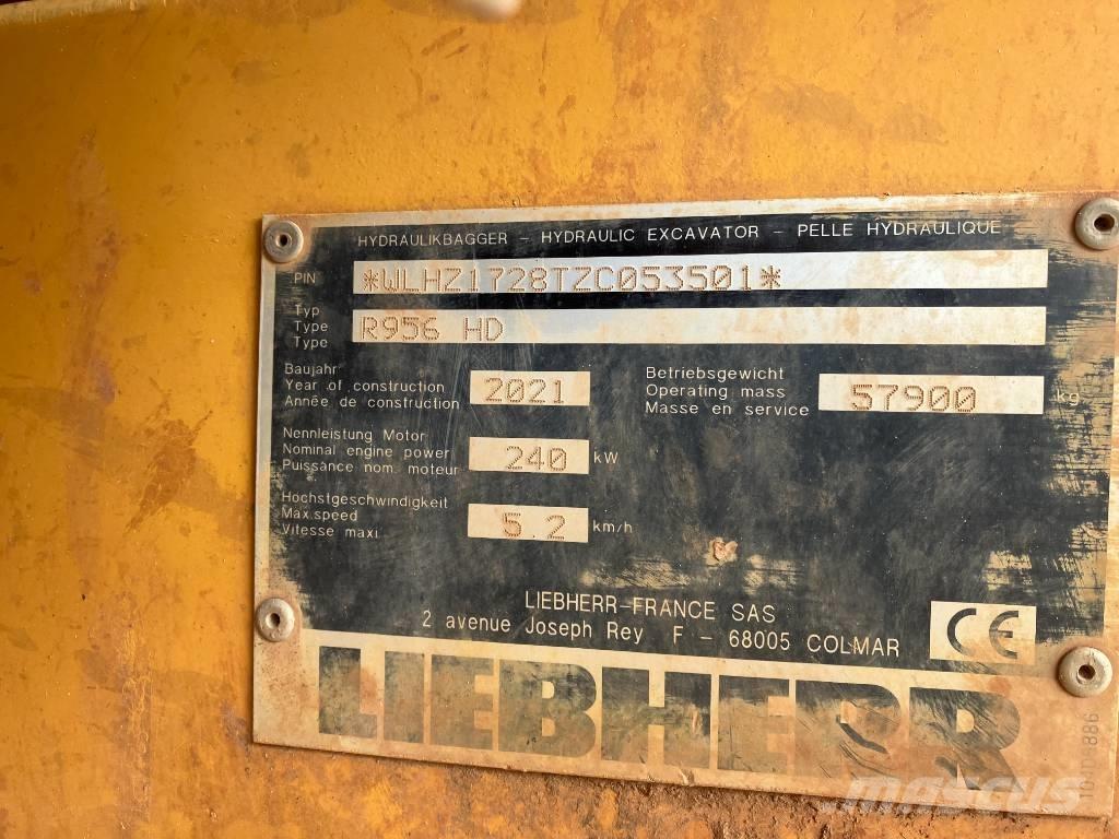 Liebherr R 956 HD Excavadoras sobre orugas