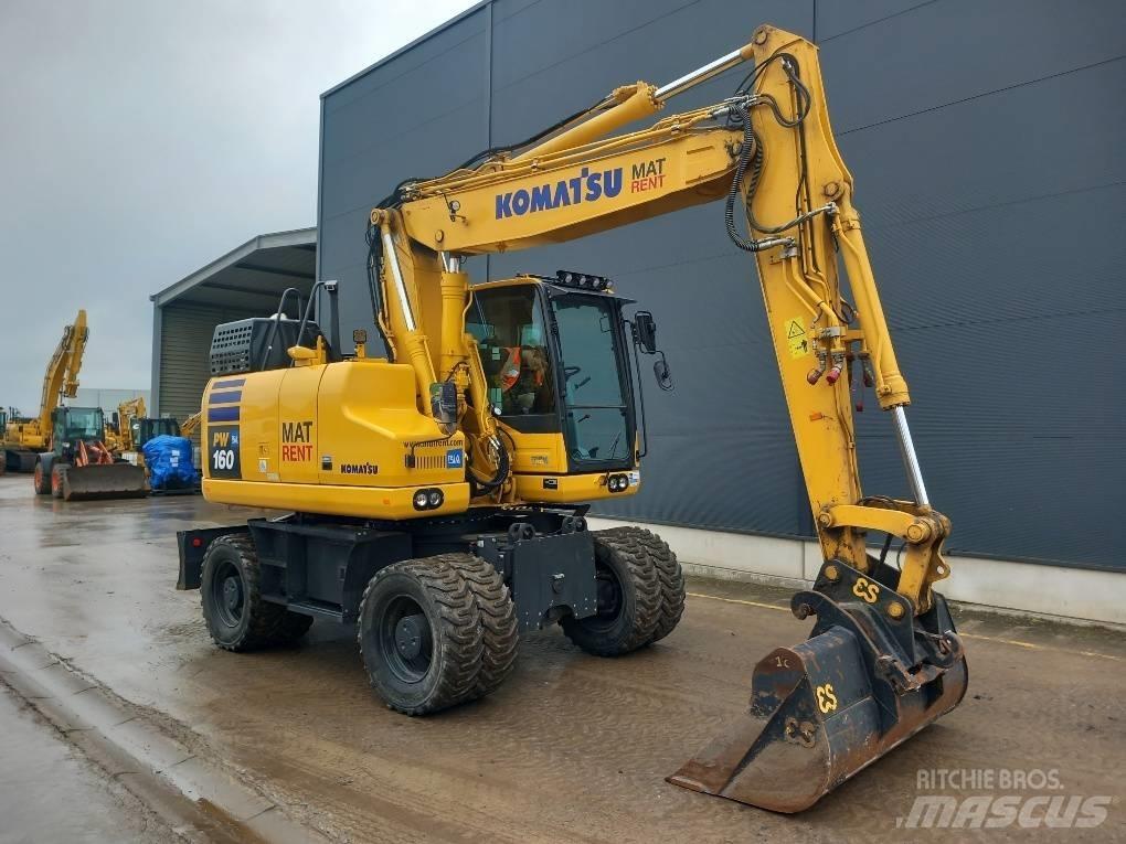 Komatsu PW160-11E0 Excavadoras de ruedas