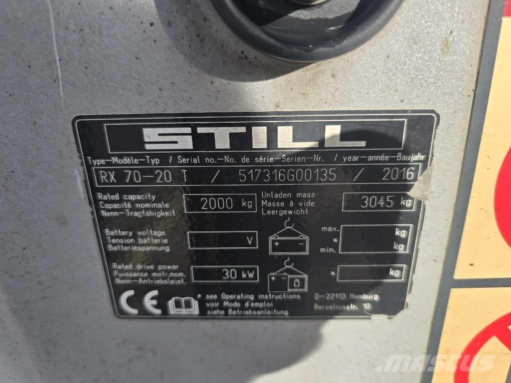 Still RX 70-20 Camiones LPG