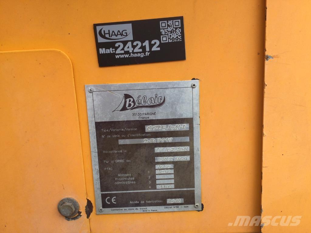 Belair COMET 838 Equipos para descarga en silos