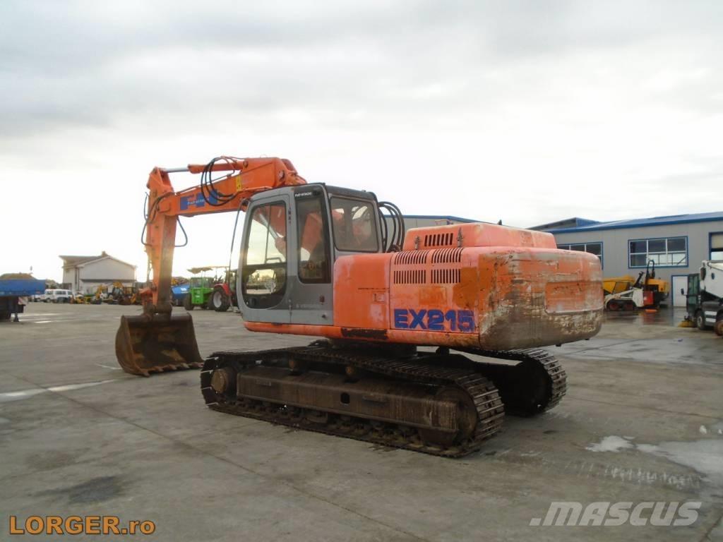 Fiat-Hitachi EX 215 Excavadoras sobre orugas