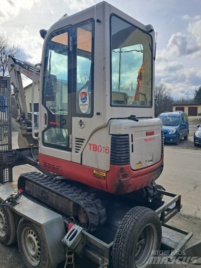 Takeuchi TB016 Miniexcavadoras