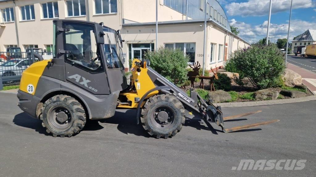 Mecalac AX 850 Cargadoras sobre ruedas