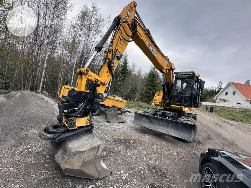 JCB JS 145 W Excavadoras de ruedas