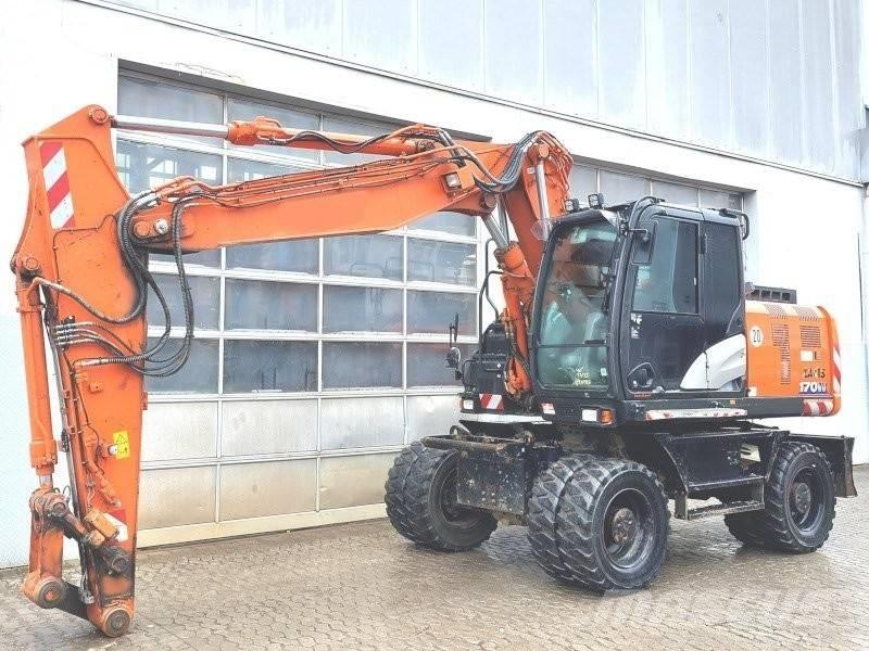 Hitachi ZX 170 W-6 Excavadoras de ruedas