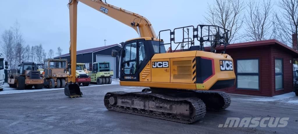 JCB 220 X Long Excavadoras sobre orugas