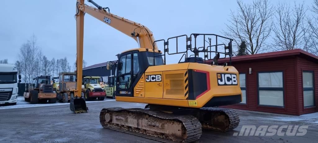 JCB 220 X Long Excavadoras sobre orugas