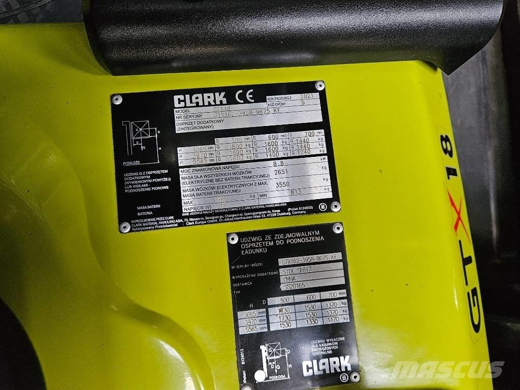 Clark GTX 18 Carretillas de horquilla eléctrica