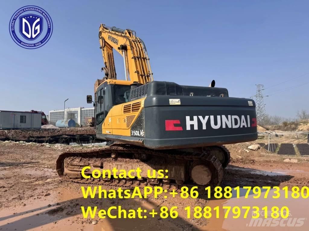 Hyundai R350LVS Excavadoras sobre orugas