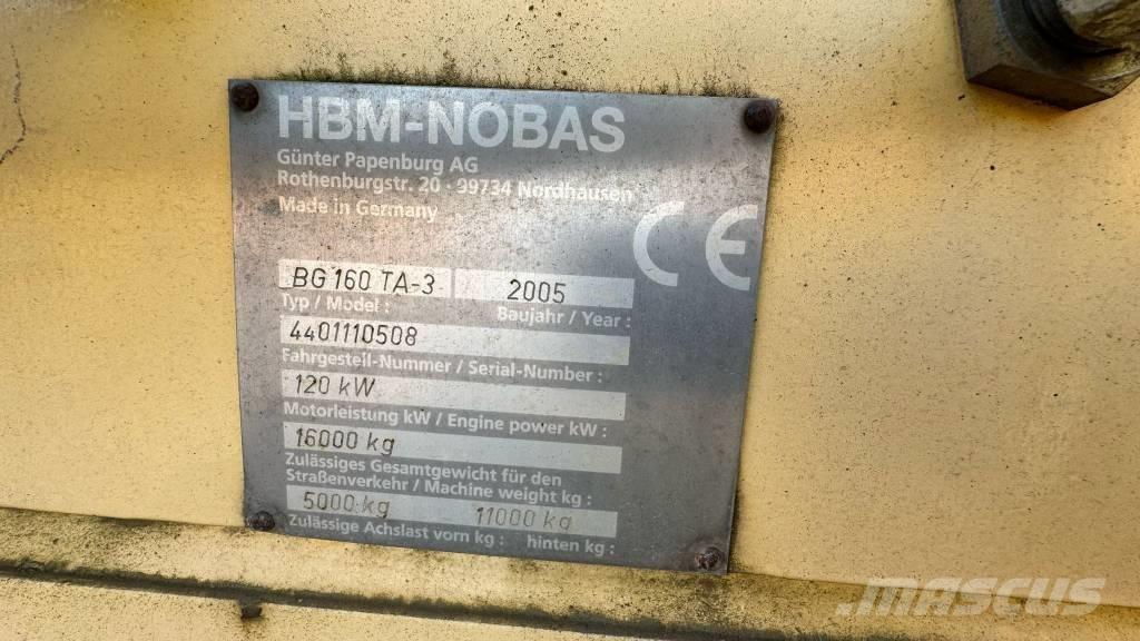 HBM-Nobas GB160TA-3 Niveladoras