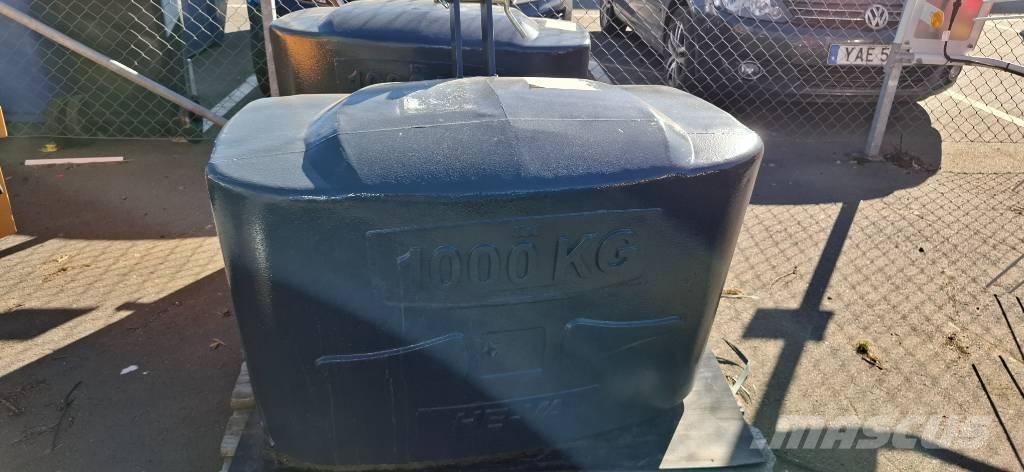 He-Va 1000 kg Contrapeso delantero