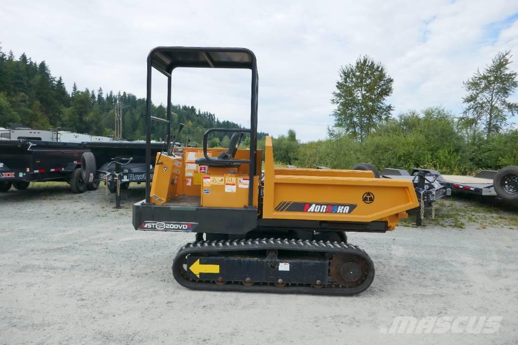 Morooka MST 200 Camiones de volteo sobre orugas