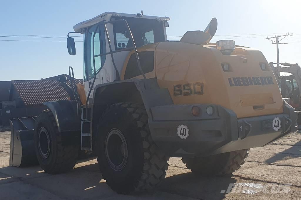 Liebherr L 550 Cargadoras sobre ruedas