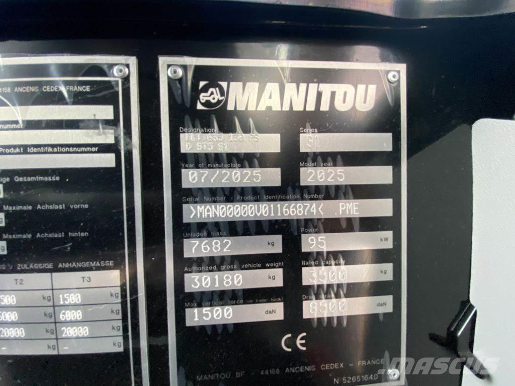 Manitou MLT635 Carretillas telescópicas