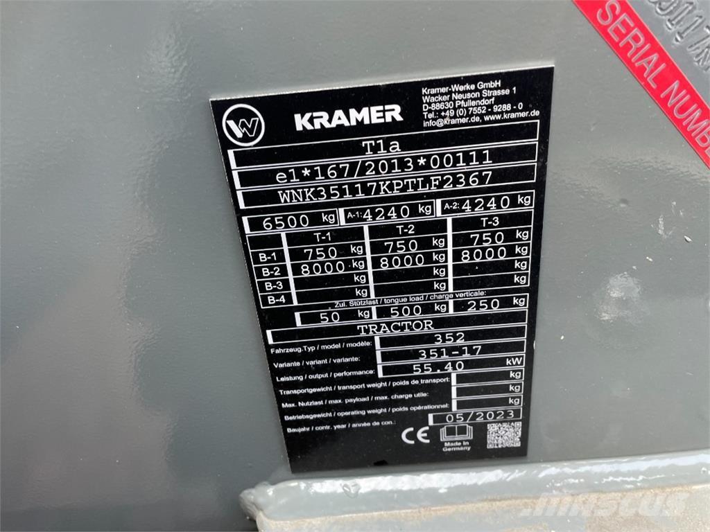 Kramer KL30.8T Carretillas telescópicas