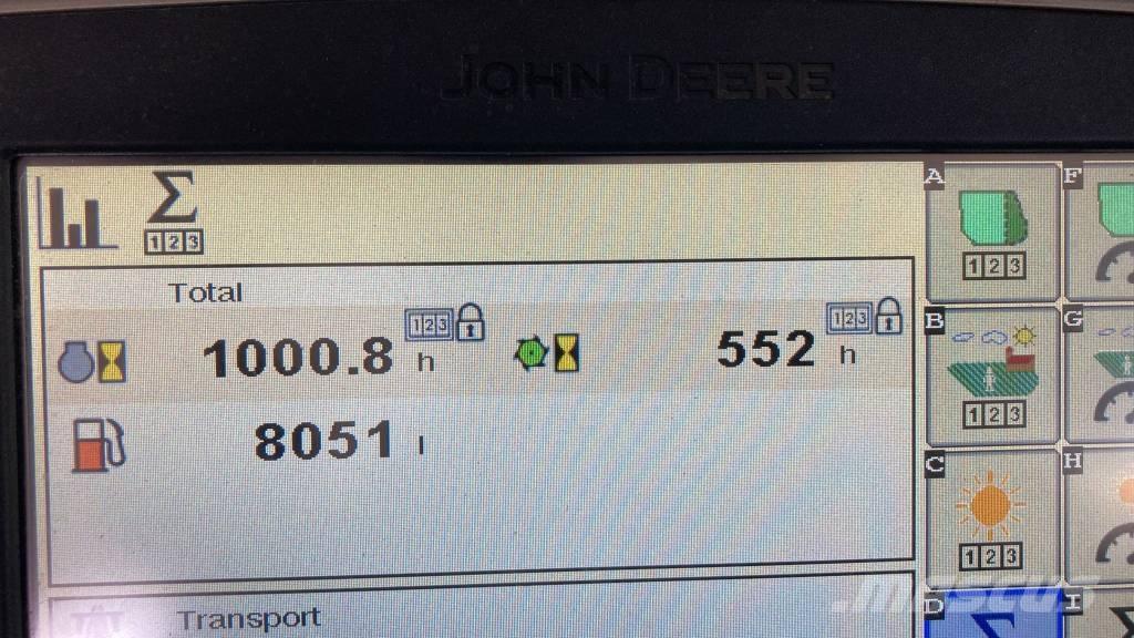 John Deere 8600I Cosechadoras de forraje autopropulsadas