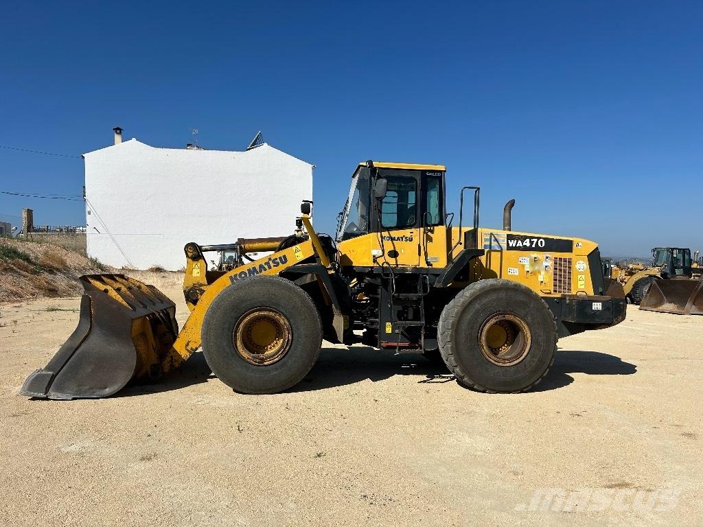 Komatsu WA 470-5 Cargadoras sobre ruedas