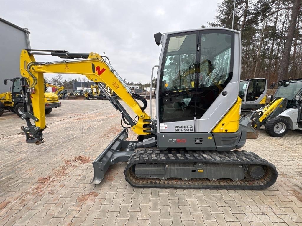 Wacker Neuson EZ50 Excavadoras sobre orugas