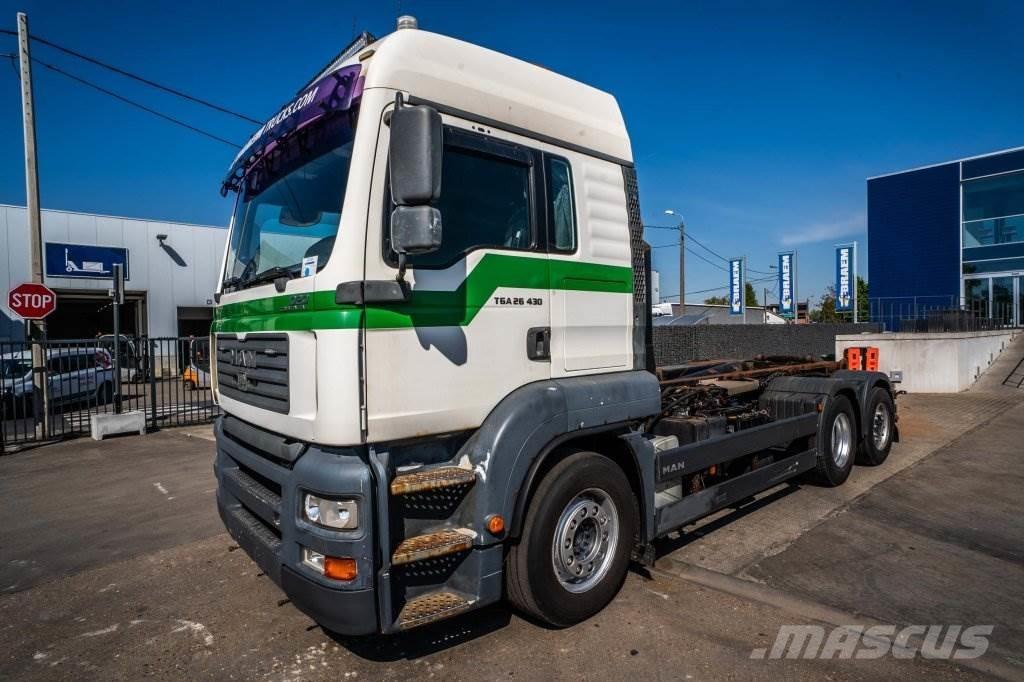 MAN TGA 26.430 LL Camiones elevadores de gancho