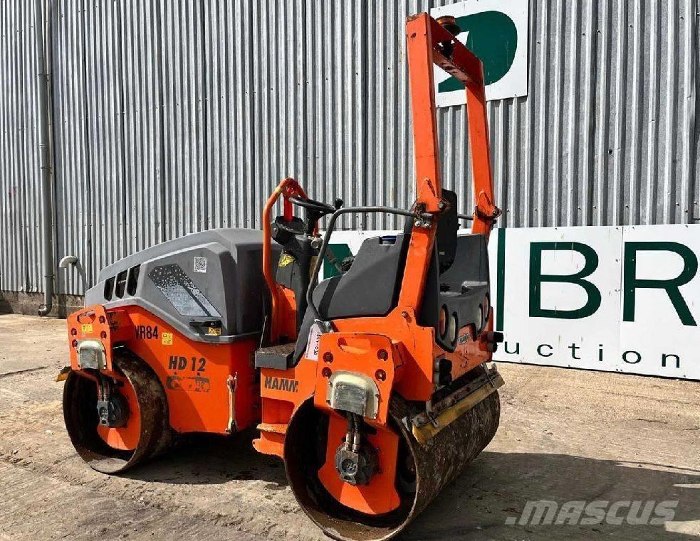 Hamm HD 12 Rodillos de doble tambor