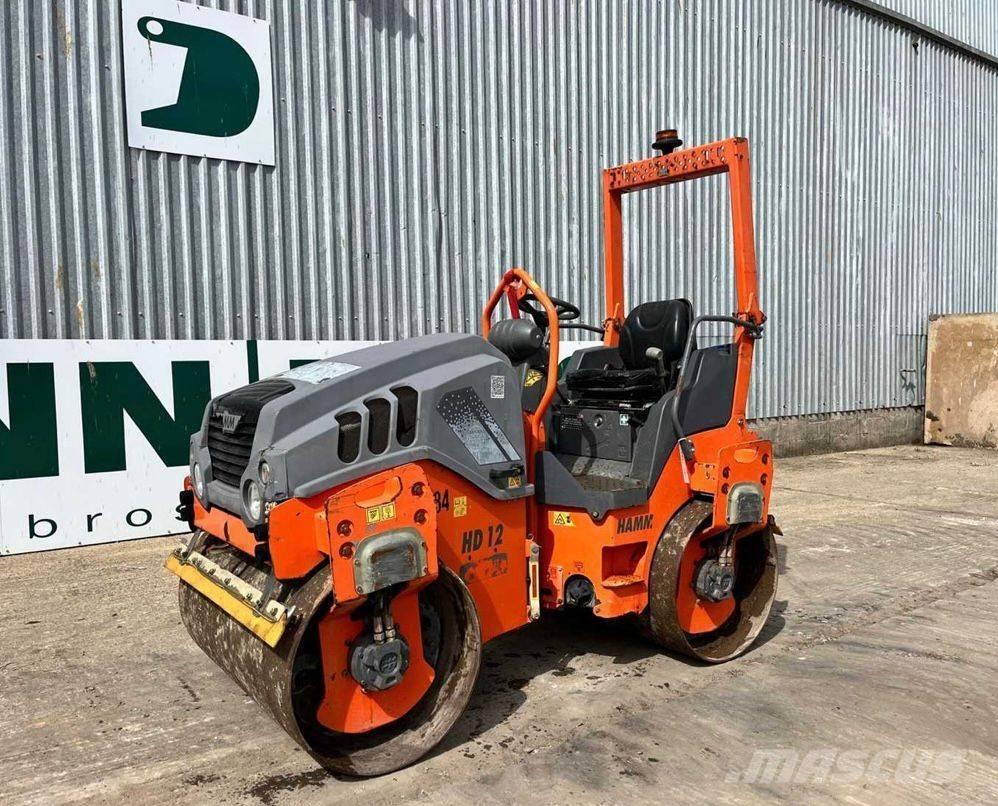 Hamm HD 12 Rodillos de doble tambor