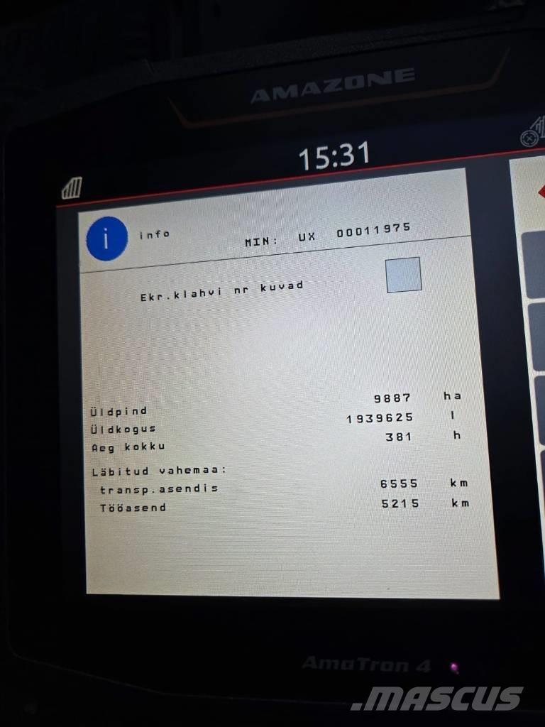 Amazone UX 4200 Pulverizadores arrastrados