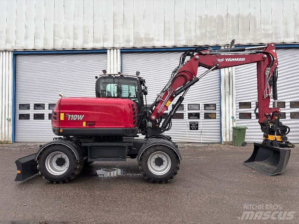 Yanmar B 110 Excavadoras de ruedas