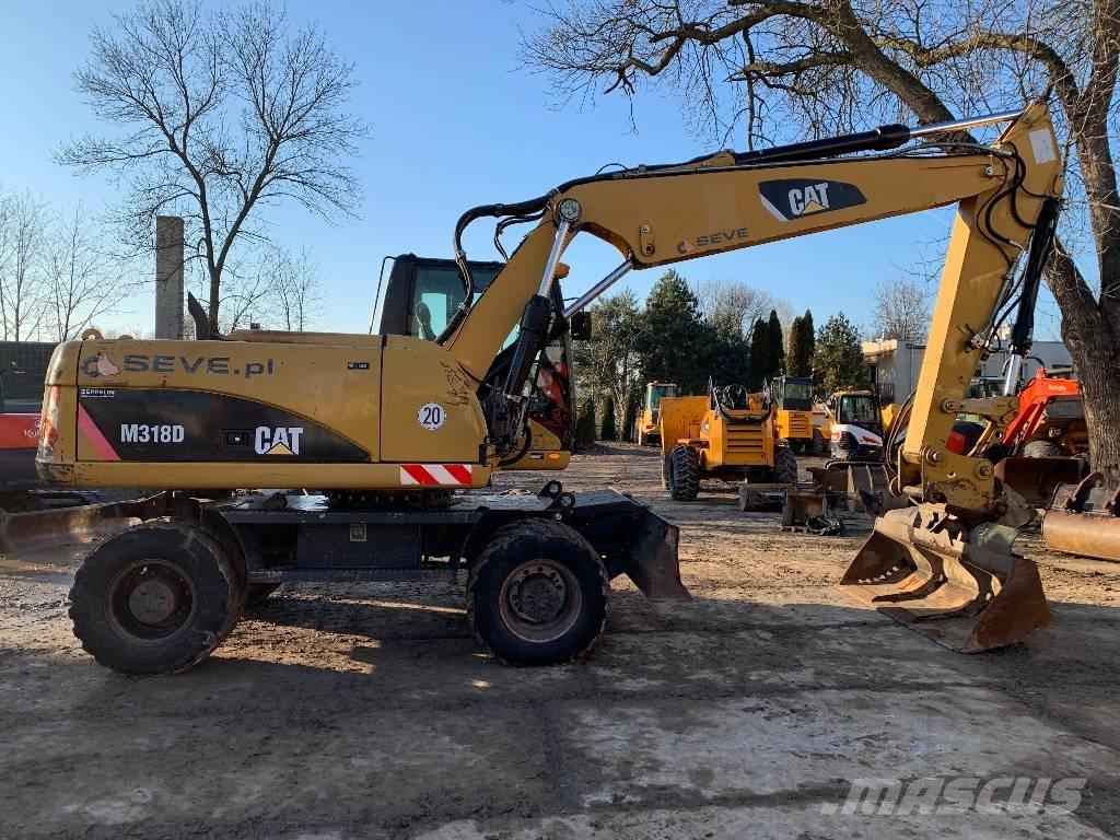 CAT M 318 D Excavadoras de ruedas