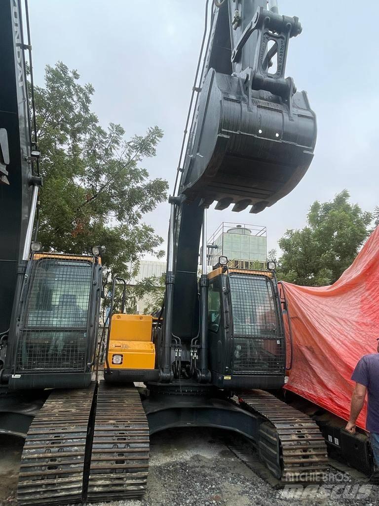 Hyundai R210 Excavadoras sobre orugas