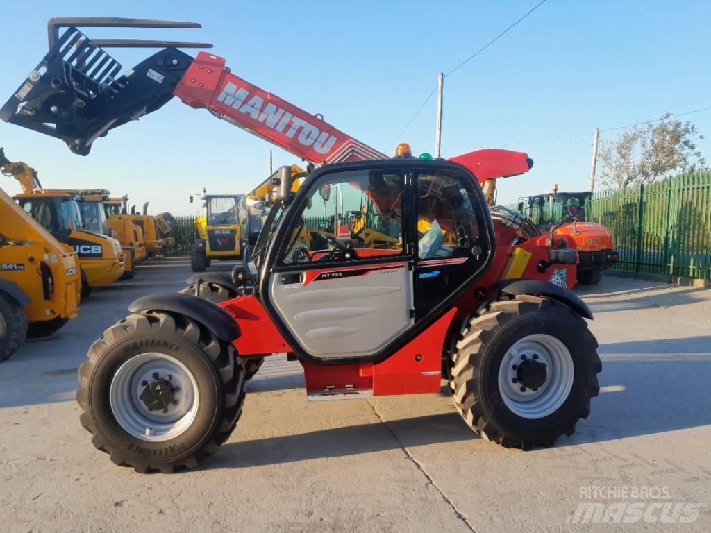 Manitou MT 733 Carretillas telescópicas