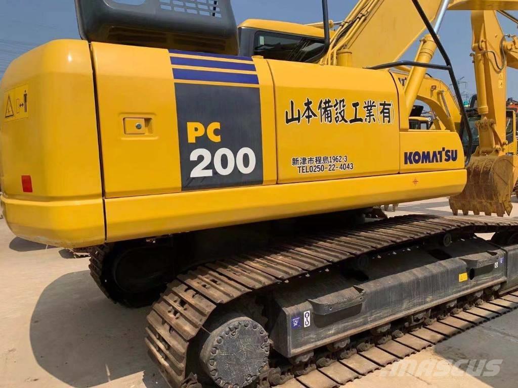 Komatsu PC 200-7 Excavadoras sobre orugas