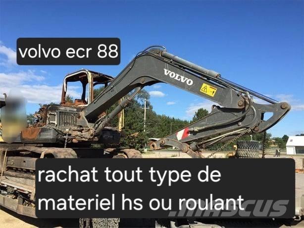 Volvo ECR 88 Plataformas y cucharones