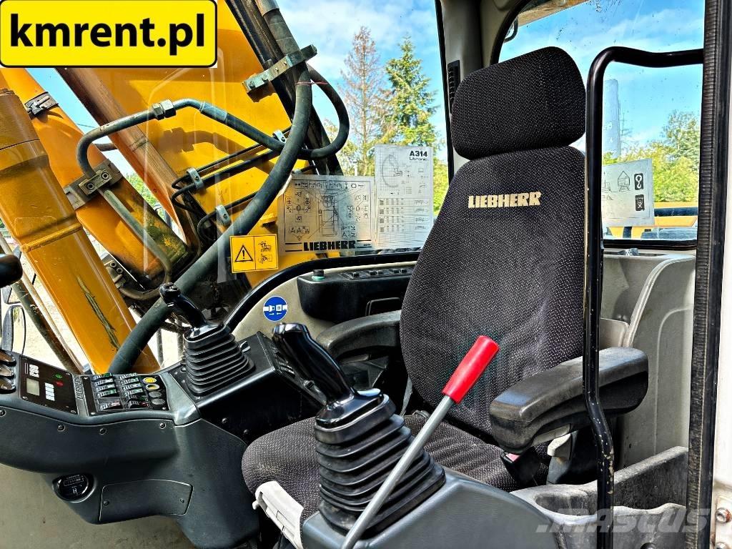 Liebherr A 314 Excavadoras de ruedas