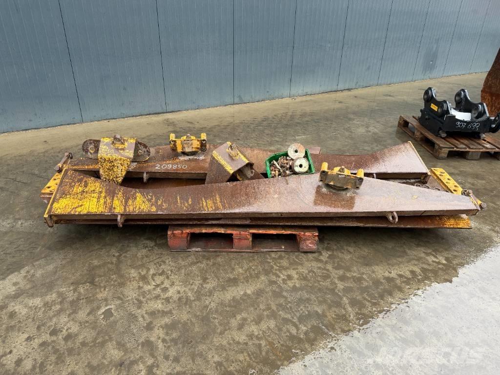 CAT 730 Puertas traseras