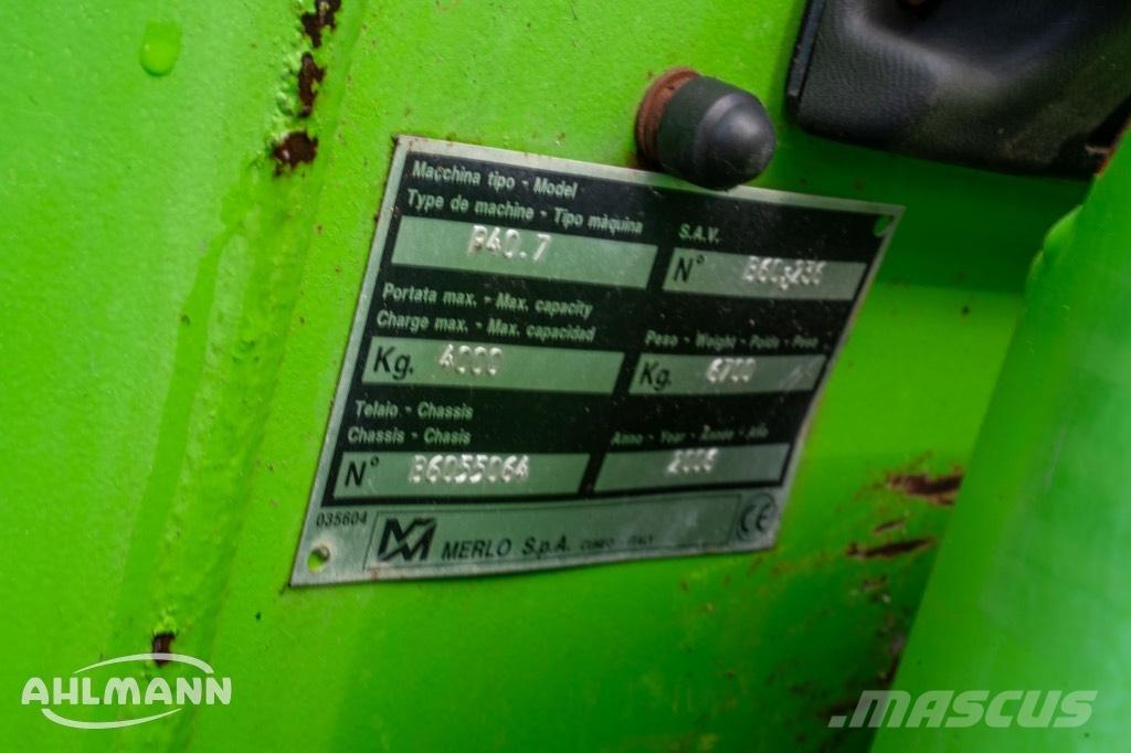 Merlo P 40.7 Manipuladores telescópicos agrícolas