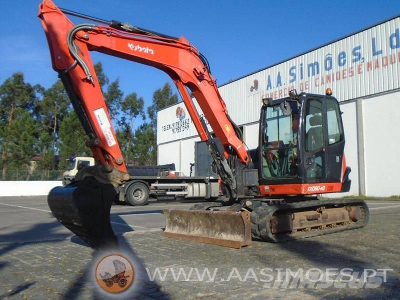 Kubota KX 080-4 Excavadoras 7t - 12t