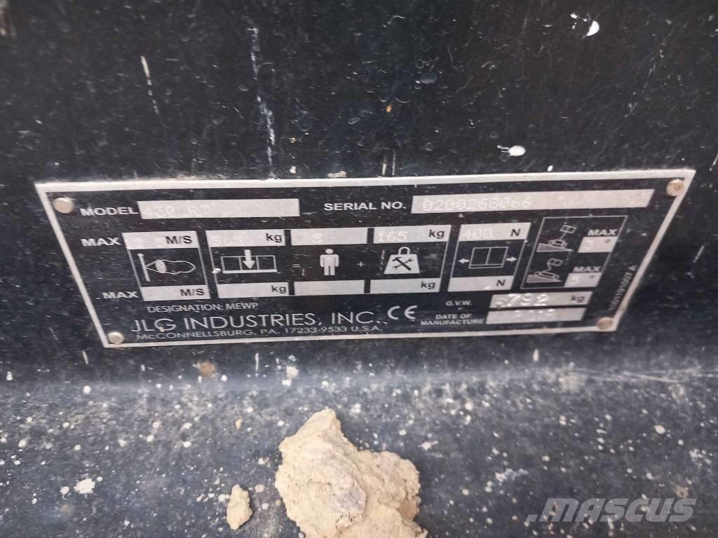 JLG 430 LRT Plataformas tijera