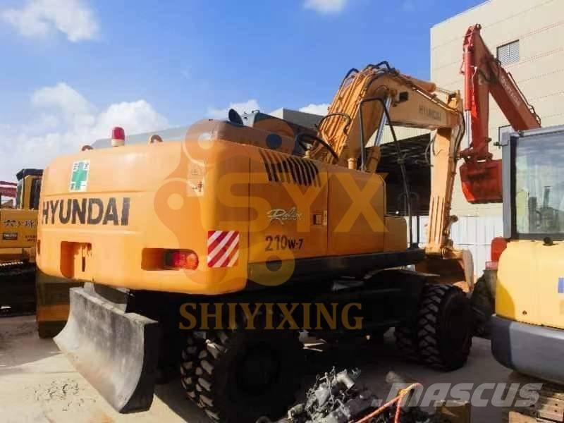 Hyundai 210W-7 Excavadoras de ruedas