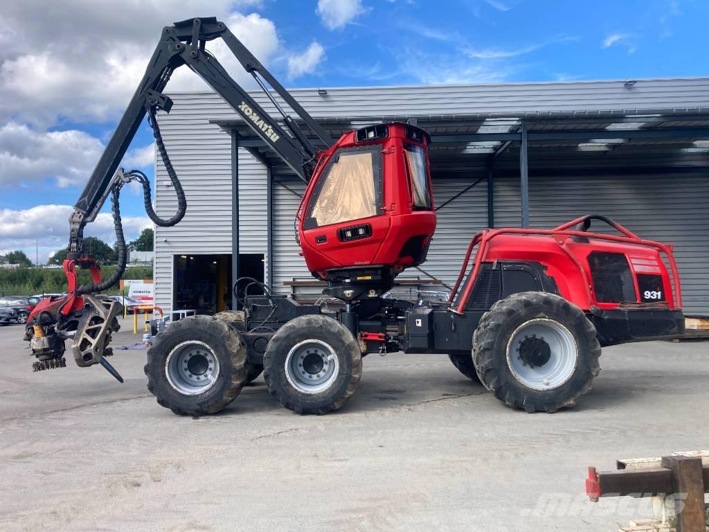 Komatsu 931 Cosechadoras