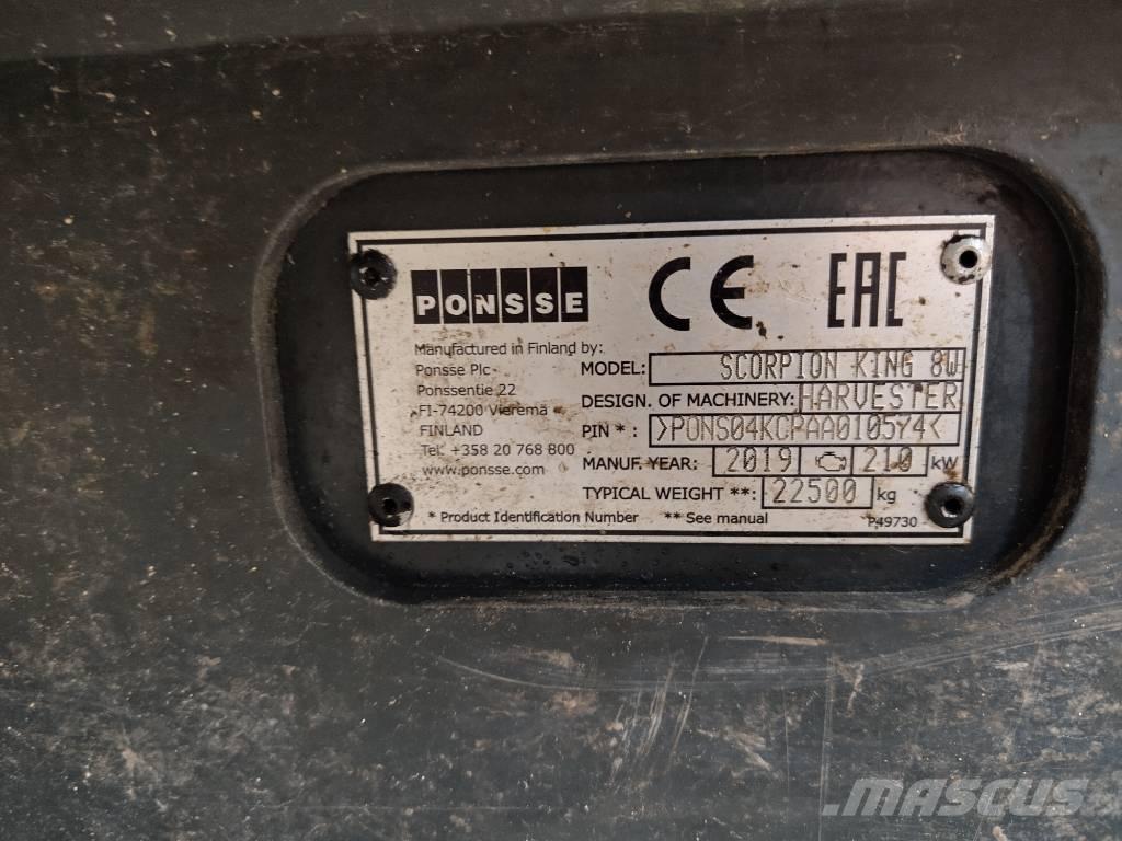 Ponsse Scorpion king Cosechadoras