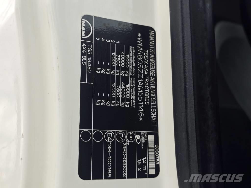 MAN 18.480 Camiones tractor