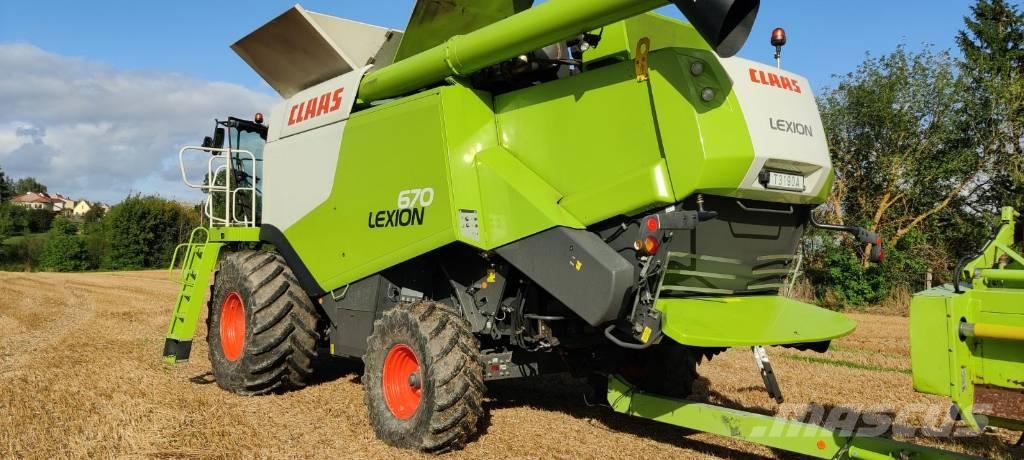 CLAAS Lexion 670 Cosechadoras combinadas
