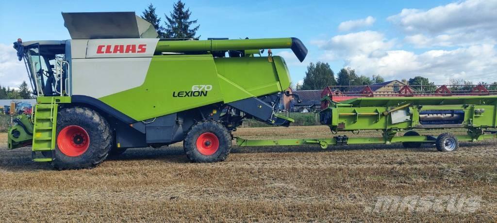 CLAAS Lexion 670 Cosechadoras combinadas