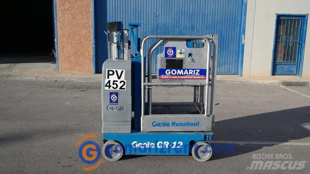 Genie GR 12 Plataformas con jaula de elevación