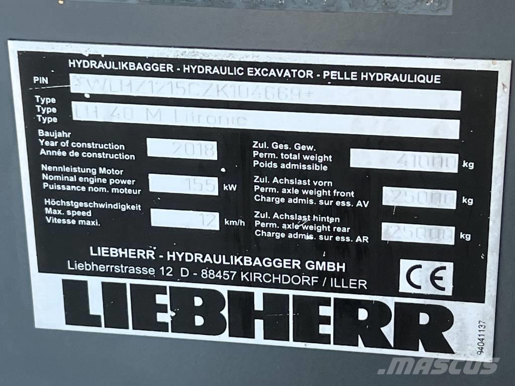 Liebherr LH 40 M ERC Otros