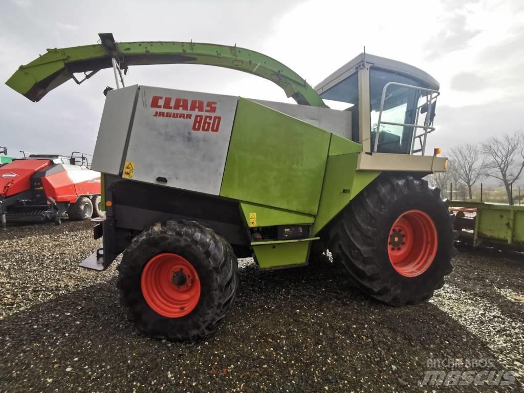 CLAAS Jaguar 860 Cosechadoras de forraje autopropulsadas